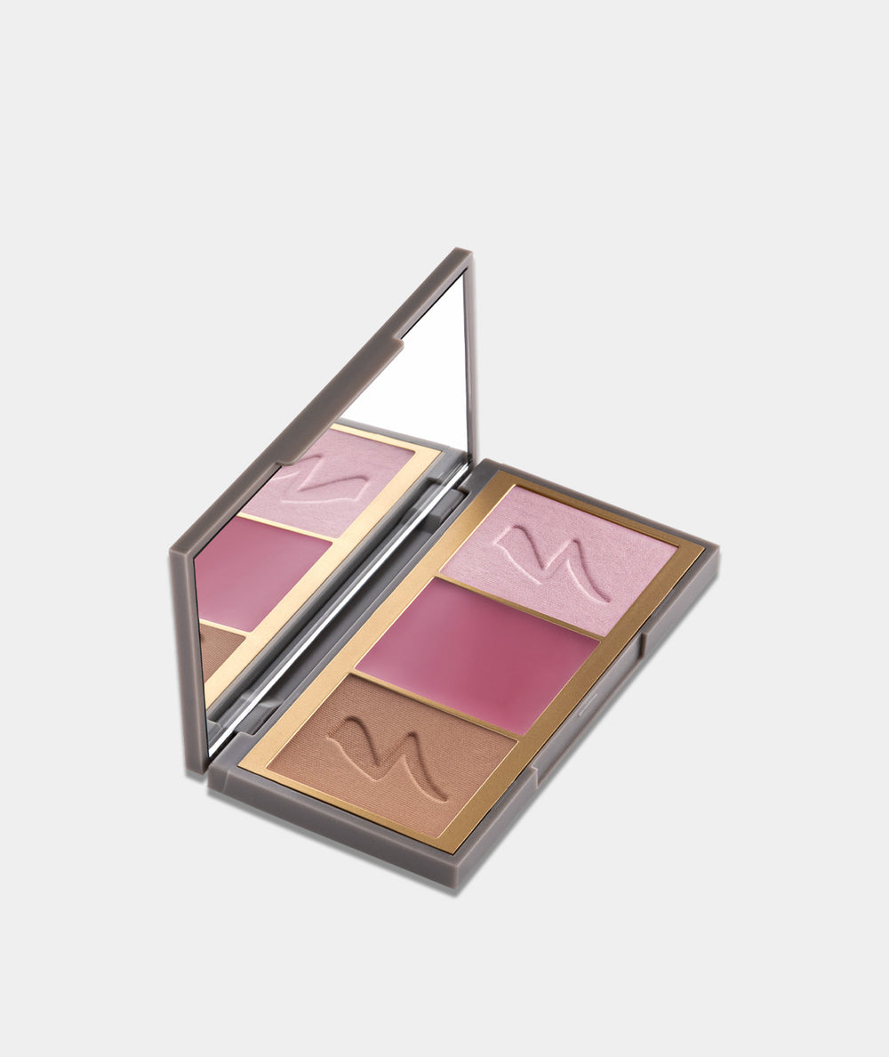 Paleta 3 em 1  - Sculpt, Blush & Glow Fair