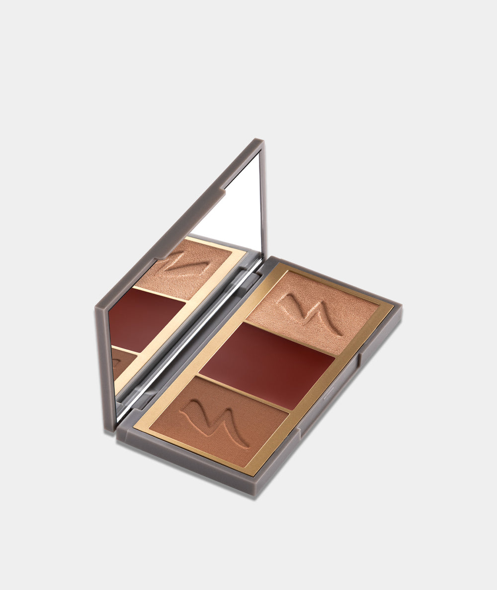 Paleta 3 em 1  - Sculpt, Blush & Glow Tan
